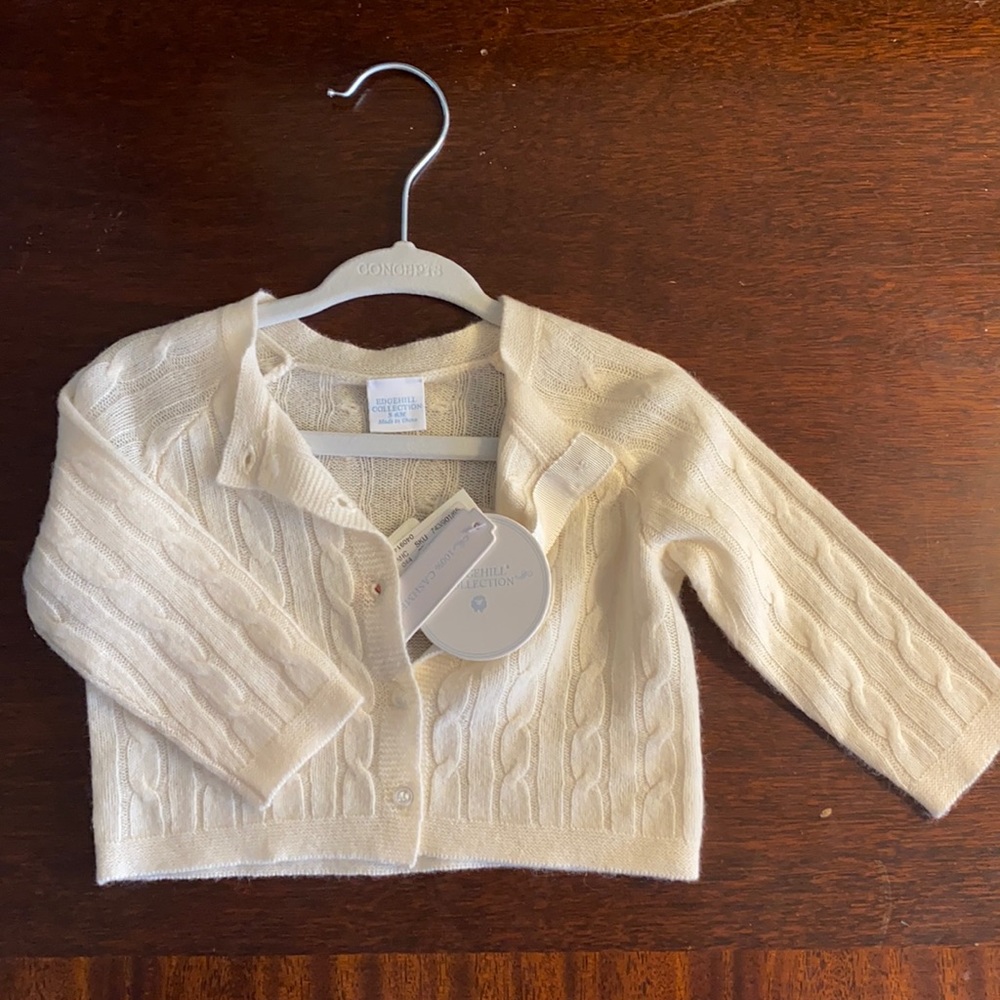 Edgehill cashmere cable kit cardigan